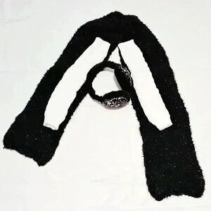 Scarf, leg warmers , & ear muffs NWOT